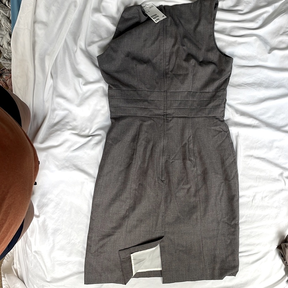 H&M - NEW Business Casual Grey Pencil Dress Size 10
